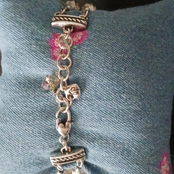 Brighton Utopia Mother of Pearl Double Strand Bracelet - Picture 4 of 7